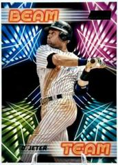 Derek Jeter [Black] #BT-1 Baseball Cards 2023 Stadium Club Beam Team Prices