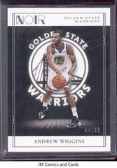 Andrew Wiggins #68 Basketball Cards 2020 Panini Noir Prices