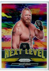 Brock Lesnar [Gold Prizm] Wrestling Cards 2022 Panini Prizm WWE Next Level Prices
