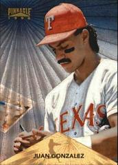 Juan Gonzalez #57 Baseball Cards 1996 Pinnacle Starburst Prices