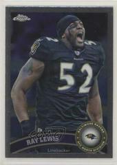Ray Lewis #2 Football Cards 2011 Topps Chrome Prices