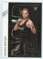 Ronda Rousey #427 Wrestling Cards 2022 Panini Chronicles WWE Noir Prices