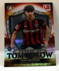 Zidan Sertdemir #HT-ZS Soccer Cards 2021 Topps Chrome Bundesliga Heroes of Tomorrow Prices