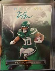 Breece Hall [Green] Football Cards 2022 Panini Origins Rookie Autographs Prices