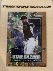 Fernando Tatis Jr. [Shimmer] #SG-4 Baseball Cards 2020 Panini Prizm Star Gazing Prices