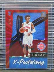 Saddiq Bey [Red Laser] Basketball Cards 2020 Donruss Great X-Pectations Prices