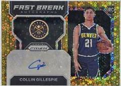 Collin Gillespie [Gold] #FBR-CLG Basketball Cards 2022 Panini Prizm Fast Break Rookie Autographs Prices