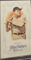 Babe Ruth [Mini] #3 Baseball Cards 2013 Topps Allen & Ginter Prices