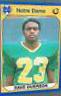 Dave Duerson Football Cards 1990 Notre Dame Collegiate Collection Prices