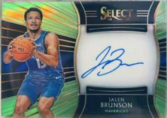 Jalen Brunson #JBR Basketball Cards 2018 Panini Select Rookie Signatures Prices