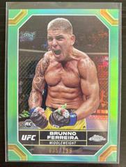 Brunno Ferreira RC [Aqua Refractor] #3 Ufc Cards 2024 Topps Chrome UFC Prices