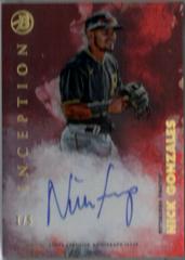 Nick Gonzales [Red] #PA-NG Baseball Cards 2021 Bowman Inception Autographs Prices
