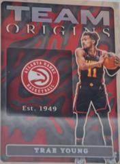 Trae Young #10 Basketball Cards 2022 Panini Origins Team Prices