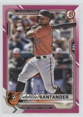 Anthony Santander [Fuscia] #3 Baseball Cards 2021 Bowman Prices
