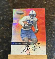 Edgerrin James [Autograph Speed Red] Football Cards 1999 Playoff Contenders Prices