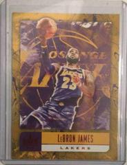 LeBron James [Ruby] #67 Basketball Cards 2018 Panini Court Kings Prices