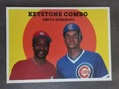 Ryne Sandberg [Hand Cut] Baseball Cards 1989 Baseball Cards Magazine Repli Prices