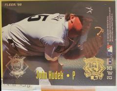 John Hudek #21 Baseball Cards 1995 Fleer Prices