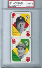 Preacher Roe, Phil Rizzuto Baseball Cards 1951 Topps Red Back Prices