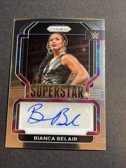Bianca Belair Wrestling Cards 2022 Panini Prizm WWE Superstar Autographs Prices