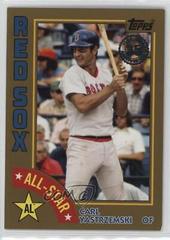 Carl Yastrzemski [Gold] Baseball Cards 2019 Topps 1984 Baseball All Stars Prices