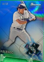 Jarred Kelenic [Blue Refractor] Baseball Cards 2021 Bowman Sterling Prices