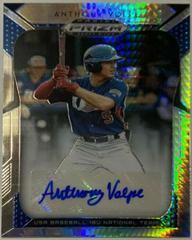 Anthony Volpe [Hyper Prizm] #61 Baseball Cards 2019 Panini Prizm Draft Picks Autographs Prices