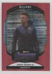 Jeremy Renner as Hawkeye [Red] #97 Marvel 2022 Allure Prices