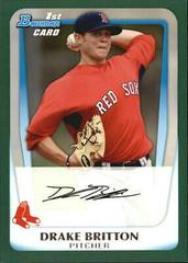 Drake Britton #BP94 Baseball Cards 2011 Bowman Prospects Prices