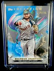 Brandon Crawford [Blue] #18 Baseball Cards 2023 Topps Inception Prices