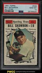 Bill Skowron [All Star] Baseball Cards 1961 Topps Prices