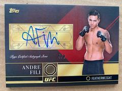 Andre Fili [Red] #TCA-AF Ufc Cards 2016 Topps UFC Top of the Class Autographs Prices