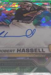 Robert Hassell [Green Refractor] #BSPA-RH Baseball Cards 2021 Bowman Sapphire Autographs Prices