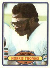 Norris Thomas #441 Football Cards 1980 Topps Prices