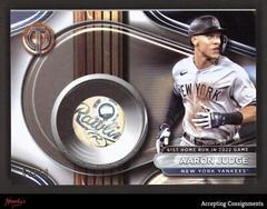 Aaron Judge #MR-AJ2 Baseball Cards 2024 Topps Tribute Milestone Relic Prices