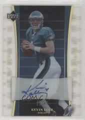 Kevin Kolb [Autograph] #113 Football Cards 2007 Upper Deck Trilogy Prices