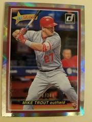 Mike Trout [Silver] Baseball Cards 2018 Panini Donruss All Stars Prices