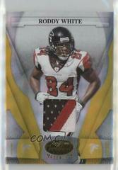 Roddy White [Mirror Gold] #6 Football Cards 2008 Leaf Certified Materials Prices