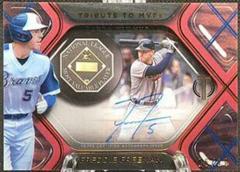 Freddie Freeman [Red] #TTM-FF Baseball Cards 2022 Topps Tribute to MVPs Autographs Prices