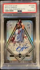 Bryce Harper Baseball Cards 2022 Topps Five Star Tool Phenom Autographs Prices