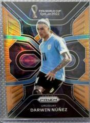 Darwin Nunez [Orange] Soccer Cards 2022 Panini Prizm World Cup Phenomenon Prices