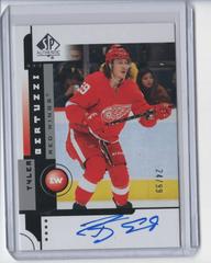 Tyler Bertuzzi #01RA-BE Hockey Cards 2021 SP Authentic 2001-02 Retro Autographs Prices