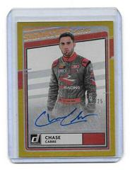 Chase Cabre [Gold] #SS-CC Racing Cards 2021 Panini Donruss Nascar Signature Series Prices