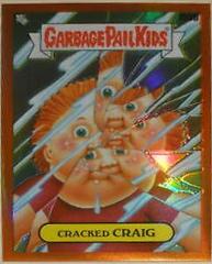Cracked CRAIG [Orange Refractor] #193b 2022 Garbage Pail Kids Chrome Prices