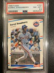 Darryl Strawberry #151 Baseball Cards 1988 Fleer Prices