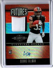 Cedric Tillman [Ruby] #FAPS-24 Football Cards 2023 Panini Legacy Futures Patch Autographs Prices