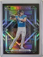 Trevor Lawrence #101 Football Cards 2021 Panini Obsidian Prices