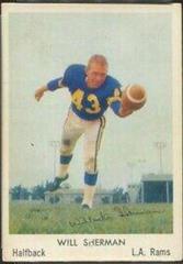 Will Sherman Football Cards 1959 Bell Brand Rams Prices