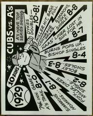 Cubs VS A's [1929] Baseball Cards 1967 Laughlin World Series Prices