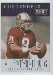 Steve Young Football Cards 1995 Playoff Contenders Prices